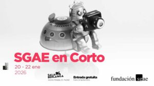 Cartel SGAE en corto